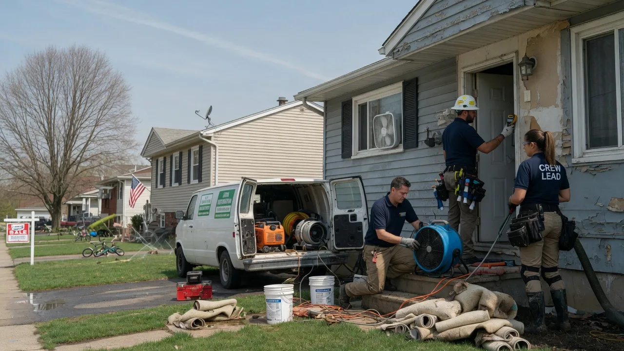 Flood Cleanup in Lake Creek, TX near me